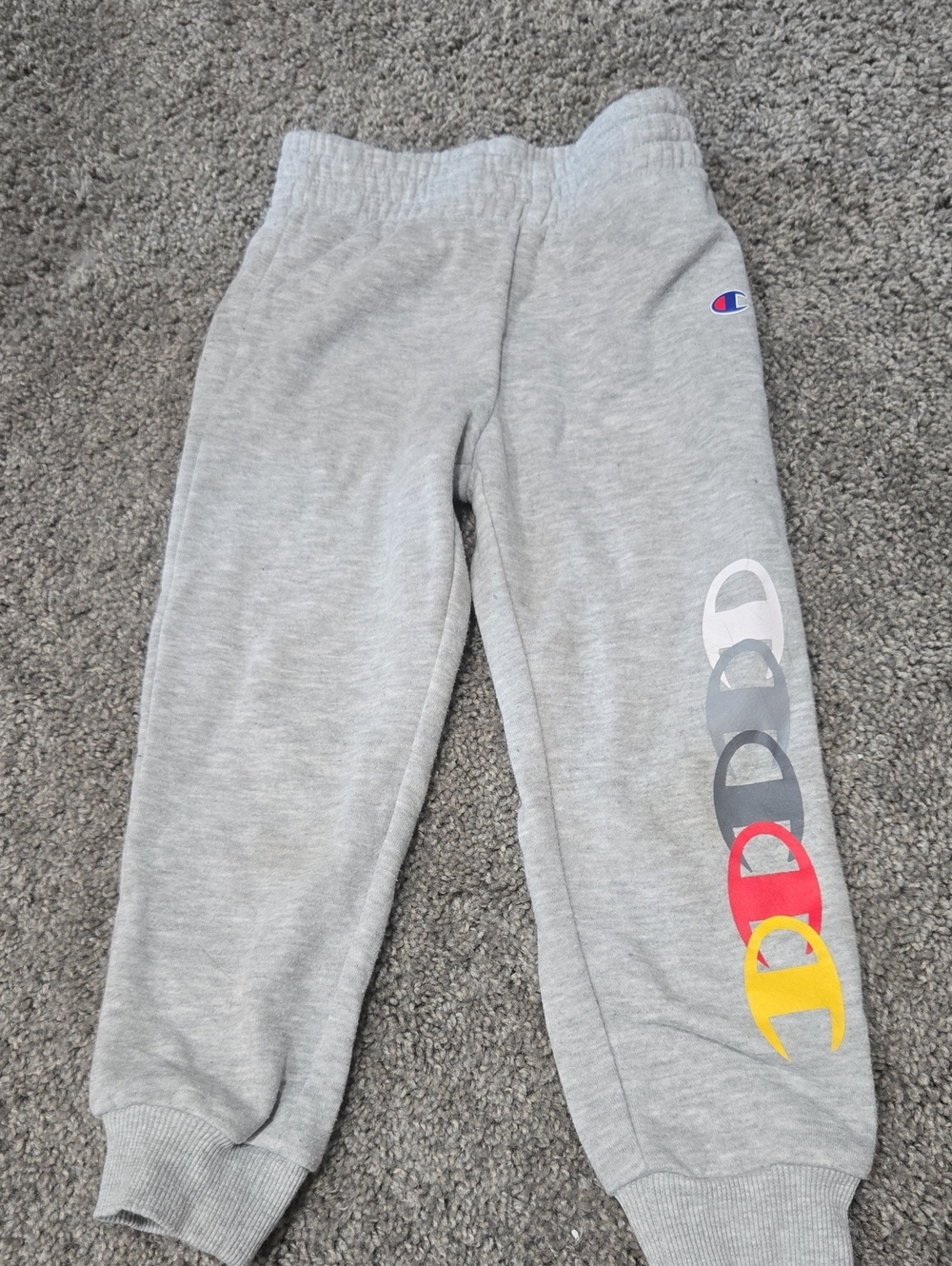 Sz 4 Champion Boys Gray Sweatpants